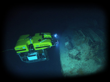 Hercules ROV near Titanic